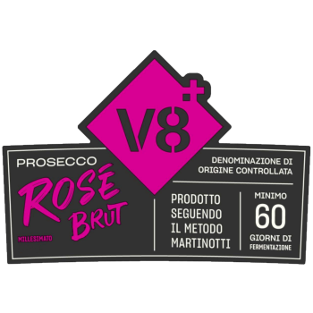 V8+ Lele Prosecco Rosé Brut
